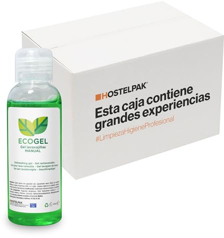 Hostelpak | 120 x 100 ml | Handspülmittel EcoGel | Amenities Ferienwohnung