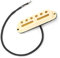 Joyance Bridge Pickup Electric Guitar Pickup, 4-Core Cable Single Coil for TL/Gibson/Stratocaster, Yellow, Neck Bridge Pickup, Guitar Parts Replacement, Musical Instrument Accories