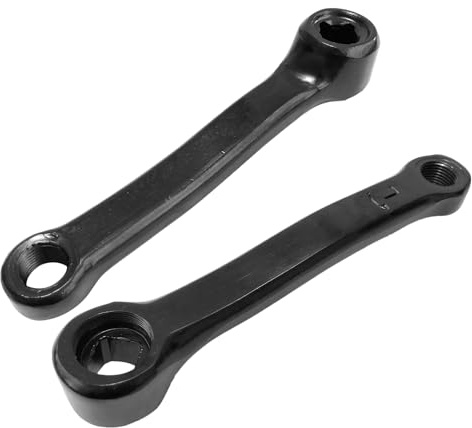 Flkiglm Fahrrad Pedalarm - 2 Stücke Pedal Kurbelarm | 127 mm Ersatzteil Für Rennrad Langstrecken Stadtverkehr Bahnrennen Training