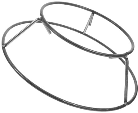 LIFKICH Camping Wok Ständer aus Edelstahl Stabiles Topfgestell für Gasherd und Lagerfeuer Brennholzofenständer Campingkocherrost für Garten und Outdoor