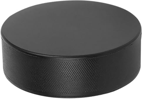 VALICLUD Schwarzer Pu Schaum Eishockeypuck für Erwachsene Leicht und Hoch Verschleißfest für Indoor Training und Eisflächen