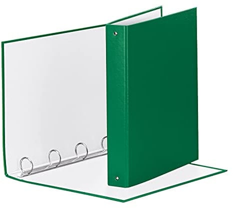 ESSELTE MEETING raccoglitore ad anelli 4-30-Tondo - f.to 22 x 30 cm - Verde - 395792600