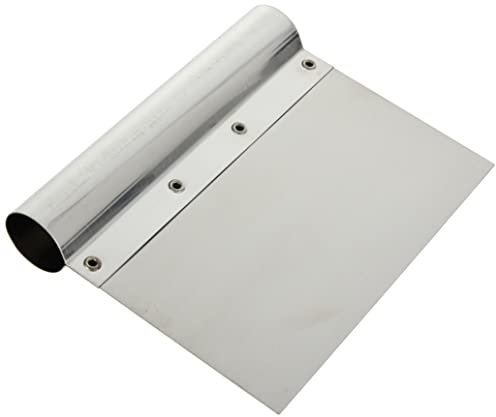 Pentole Agnelli Pasticceria e Pizza Raschia, Rettangolare, Acciaio Inossidabile, Bianco, 16 x 16 cm