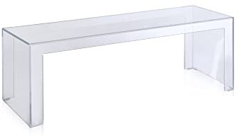 Kartell Invisible Side, Cristallo, 121 x 40 x 40 cm