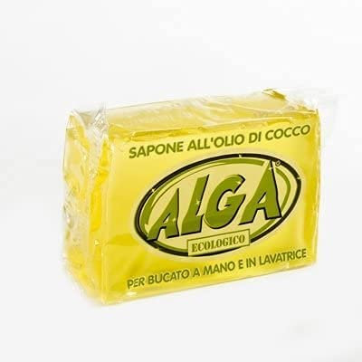 Sapone all'olio di Cocco per Un bucato splendende e profumato Un panetto