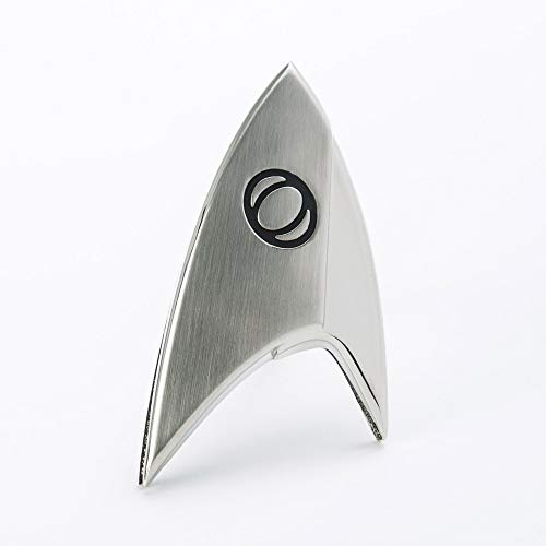 Quantum Mechanix Abysse Corp_BIJQMX002 Star Trek-Insignia Abzeichen: Wissenschaft, Mehrfarbig