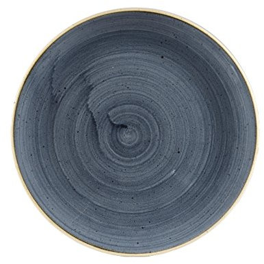 Churchill Stonecast -Coupe Plate Teller- Durchmesser: Ø26,0cm, Farbe wählbar (Blueberry)