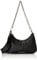 Steve Madden womens Vital Crossbody Bag,Black,9 L x 2.25 W x 6.75 H