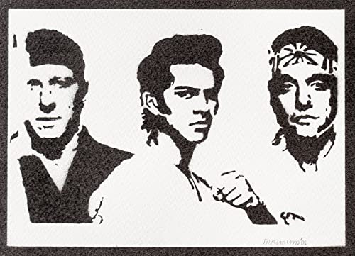 moreno-mata Echtes Handgemachtes Graffiti Cobra K... Serien Aesthetic Poster & Kunstdrucke Bilder Plakat Handmade Deko Wandbilder Wohnzimmer Wanddeko Geschenke für Männer und Frauen