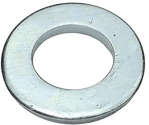 AERZETIX - Set di 100 Rondelle piatte larghe - M6 Ø12mm H 1.4mm - in acciaio zincato - DIN 125 - C49132