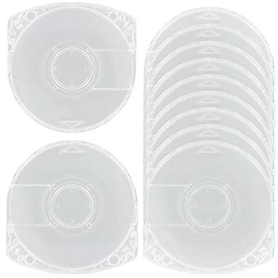 10-teilige Spiel-Disc-Aufbewahrungshülle für Sony PSP1000/2000/3000, Schutzbox als Ersatz für transparente UMD-Disc-Boxen