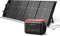 Estación de Energía Portátil 200Wh con Cargador Solar Portátil 120W, Acumulador Portatil Energía LiFePO4 Batería de Reserva para Camping y Emergencia