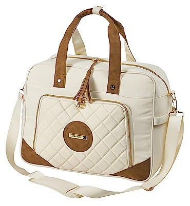 Cabin Max Vela Ladies Tote Holdall 45x36x20cm Flies Free on Easyjet (30L Cream)