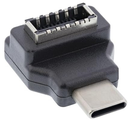 InLine® USB 3.2 Adapter, USB-C Stecker zu intern USB-E Frontpanel Buchse