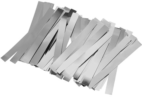 A ABSOPRO Car Pure Nickel Strips 0.1x10x100mm for 18650 Batteries (Set of 100)