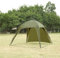 pro.tec Pavillon Barendrecht mit LED Beleuchtung Faltpavillon 250 x 250 x 190 cmGartenpavillon inkl. Solarmodul und Tasche Pop-Up Partyzelt Camping Pavilon stabil Festivalzelt wasserdicht Grün