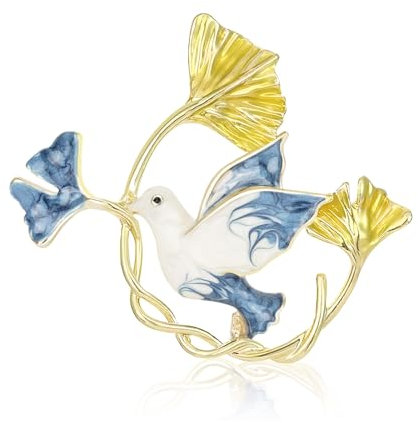 drado Brosche mit Friedenstaubenabzeichen,Exquisite Brosche