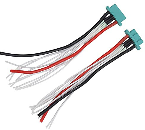 Drfeify MPX-Anschluss, 9+2 Stecker, MPX-Anschlusskabel, Männlich und Weiblich, für RC-Starrflügelflugzeuge/Drohnen