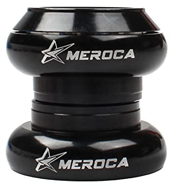 LUOKEKE Bike Headset 29.6mm Bearing Bicycle Headset Cycling Headsets(Black)