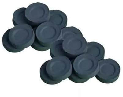 Quick-Lighting Shisha Hookah Charcoal Tablets for Bakhoor Incense Burner – Fast Ignition Charcoal for Nakhla and Hookah Use – Long-Lasting Coal Tablets, Pack of 100