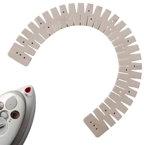 Hot Hem Ruler for Sewing, Flexible Silicone Ironing Ruler with Curve Guide, Iron Ruler, Heat Resistant for Fabrics, Padding, Quilting and Trousers Making, Pack of 1