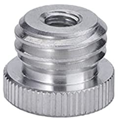 Screw Adapter Aluminum Alloy Thread 1/4'' Female to 5/8'' Male 3/8 Female to 5/8 Male Camera Tripod Use