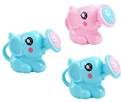 VANZACK 3stücke Teiliges Badespielzeug Gießkanne Mit Sprühfunktion Für Junge Mädchen Für Badewanne Und Wasserspaß Farbenfrohe Spielzeuge Für Jungen Und Mädchen