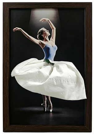 Ballerina Scatola Di Fazzolettis, Legno Ballet Girl Coperchio Scatola Fazzolettis, Elegante Signoras Gonna Svolazzante Portafazzoletti Ballerina, Creativo Scatole Ballerinas Portafazzoletti Dispenser