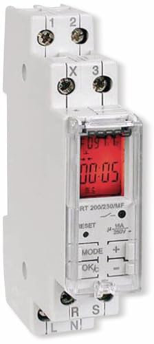 Perry 1RT200/MT/MF Rele Temp Multifunzione Multitensione, Bianco