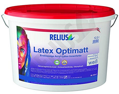 Relius Latex Optimatt ELF, weiß, 12,5 Ltr.