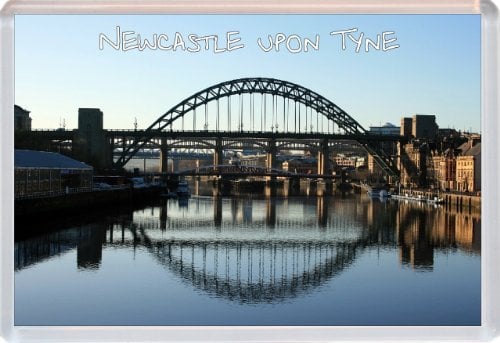 Newcastle upon Tyne (Tyne Bridge) - 96 x 67mm Jumbo Fridge Magnet