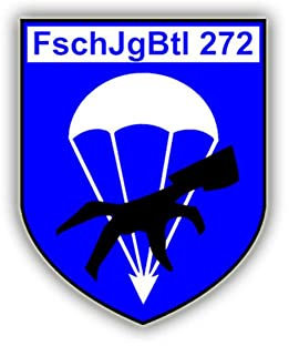 Aufkleber/Sticker FschJgBtl 272 Typ 2 Fallschirmjägerbataillon 7x6cm A788
