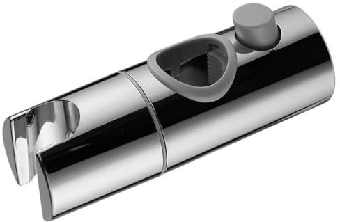 Schläfer | 8126205 – Support Pommeau de Douche Réglable Universel pour Barre Murale 25 mm, Support Pommeau Douche de Salle de Bain, Chrome.