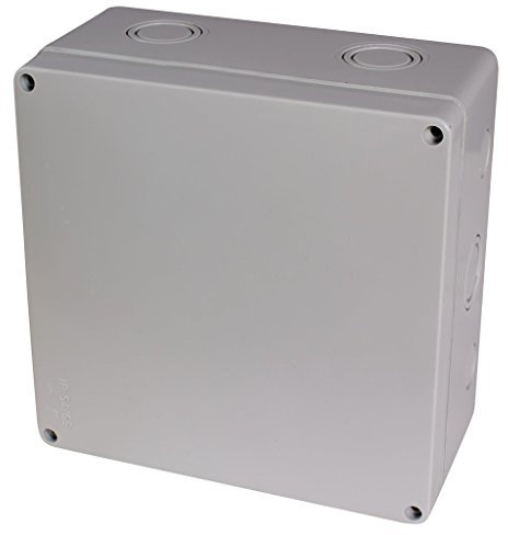 f-tronic Feuchtraum-Abzweigkasten IP65, 180x180x91mm, grau, FK410