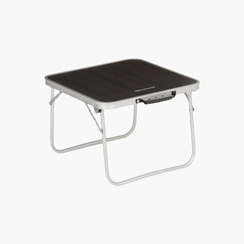 Highlander Small Folding Table - Natural Aluminium Finish