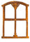 aubaho Nostalgie Stallfenster 34x47cm Fenster Klappfenster Eisenfenster antik Stil