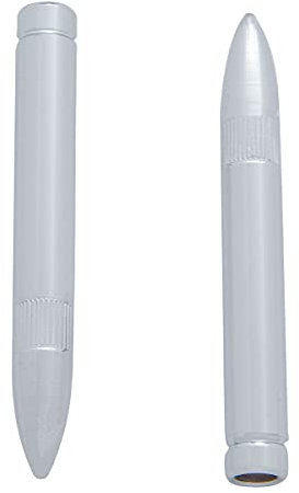 United Pacific Türschlossknöpfe in Kugelform, Chrom, 2 Stück