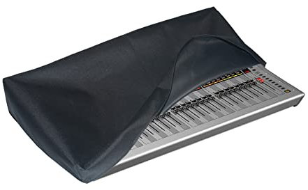 Yamaha TF5 Pro Audio Mixer Dust Cover and Keyboard Protector [Antistatic, Water Resistant, Heavy Duty Premium Fabric, Black] by DigitalDeckCovers