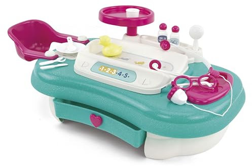 Chicos - Nursery Center de Enfermería Imitación. Juguete Completo con Set, 3 Espacios para cuidar a tu bebé con 13 Accesorios incluidos, A Partir de 3 años | Medidas: 57 x 29 x 79 cm (87458)