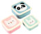 Rex International 27996 - Set mit 3 Lunchboxen Panda Katze und Hase