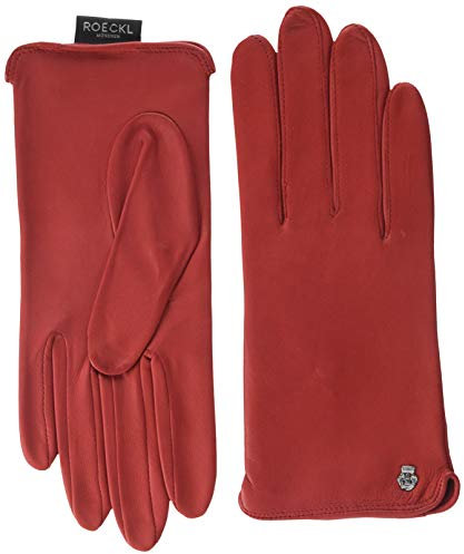 Roeckl Damen Colour Power Handschuhe, Rot (Tomato Red 440), 7.5