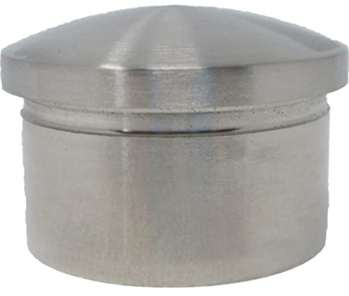 Premium Edelstahl Endkappe gewölbt für Handlaufrohre Außen Ø 42,4 mm von SO-TOOLs®)