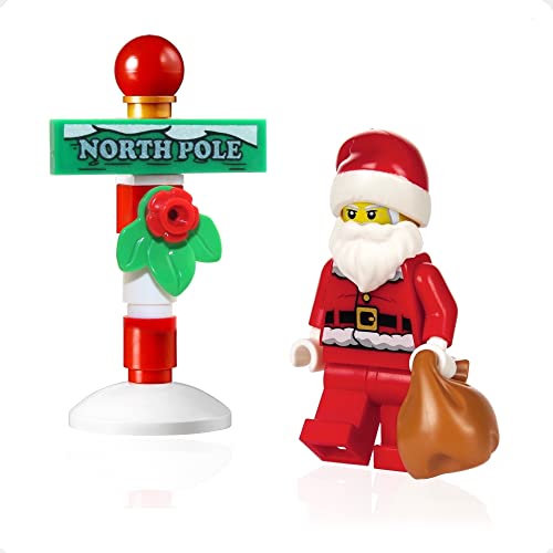LEGO Holiday Minifigure - Santa Claus (with North Pole Stand) 10245