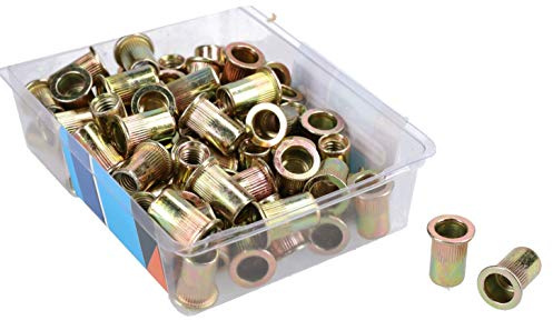 8mm Steel Nut Serts Inserts Rivet Nut Threaded Inserts Blindnut Rivnut Fastener