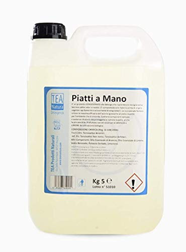 TEA NATURA Detersivo Piatti a Mano 5 Litri