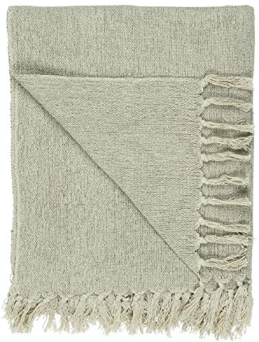 IB Laursen Decke Plaid Creme/Natur