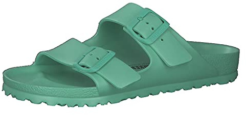 BIRKENSTOCK Damen Pantolette Arizona Eva schmal, BK1019120, Bold Jade 1019120, 38 EU