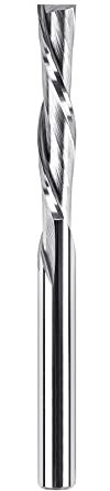 SpeTool Downcut Spiralfräser 4mm Schaft 22mm Schnittlänge CNC Nutfräser Schaftfräser VHM Fräser für Oberfräse Spiralnutfräser Holzfräser Router Bit zum Schneiden von Holz