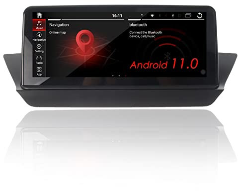 MOOKAKA Android 11 Autoradio GPS Navigation für BMW X3(F25) X4(F26) 2011-2017 Multimedia Player Stereo Unterstützung Wireless Carplay 10.25 Zoll Kopfeinheit IPS Touchscreen 1080P (8+128GB, NBT)
