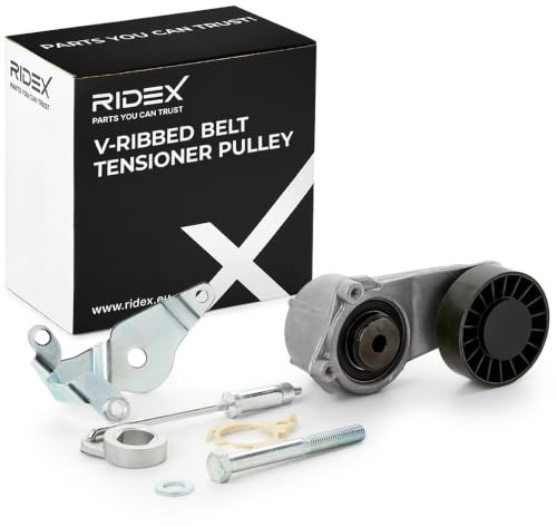 RIDEX 310T0471 Spannrolle Keilrippenriemen Kompatibel mit MERCEDES-BENZ 190 W201 1022003370 1022003470 1022006670